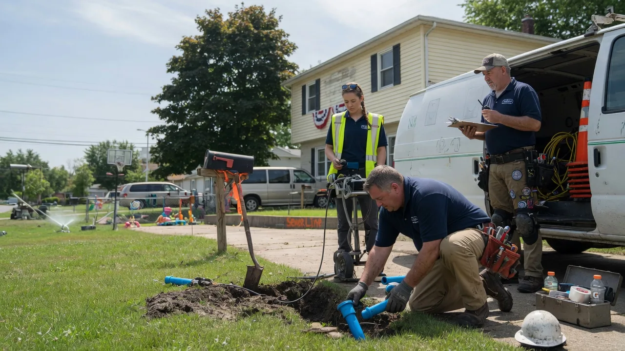 Slab Leak Repair in Salesville, OH near me